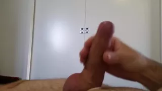 Drooling pre-cum before i orgasm