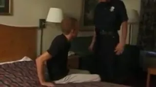 Horny twinks anal fucking in bed