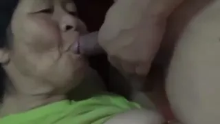 Mature asian plowed