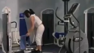 Sexy chrissi fuck in the gym
