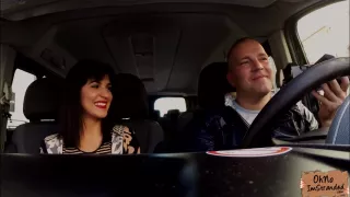 Hot Bella Beretta sucks a drivers cock