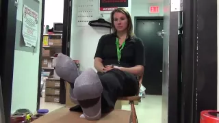 Bare foot amateur foot model 5