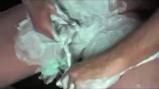 Schwuler Mann Dusche Anal Dildo Spielzeug Harnröhre klingende Transe