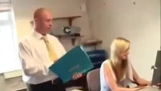 New secretary fucked on the job