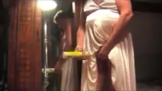 Crossdresser Ladyboy Nylon-Dessous Harnröhren-Sounding Anal