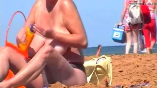 Spy beach mature gilf saggy granny special wet pussy