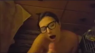 Same amateur girl facial compilation