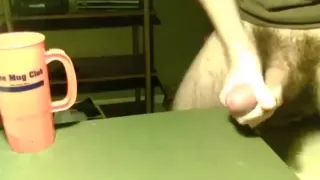 Nick hairy cock comming