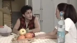 Cute brunette anal fun