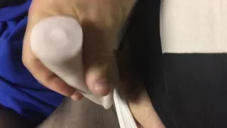 Cumming in neighbor s pantyhose tights victoria secret panty