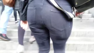 Candid college girl big ass touch 24