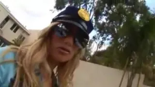 Anal police woman