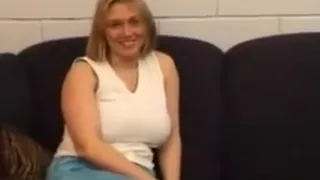 Casting d une amatrice aux belles formes