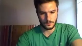 Spanischer wunderschöner Mann Runder haariger Arsch auf Doggie Big Cock