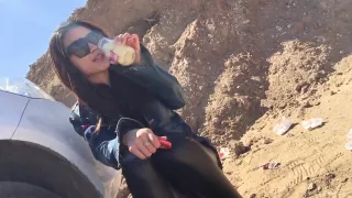 Horny asian girl fucked in public-more on