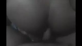 Riding in her asshole