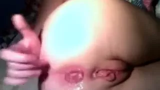 Webcam college girl gapes anal