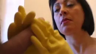 Rubber Household Gloves Hj.matures