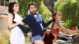 Kimberly Chi & Audrey Noir in I Caught My Daughter Fucking My Boyfriend, Scene #02 - DevilsFilm