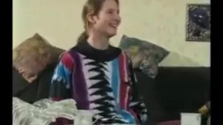 Giving her neighbour more than a cup of tea !