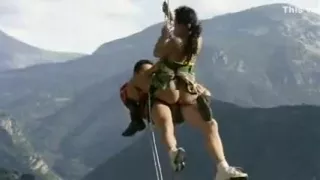 Fabulous amateur Brunette, Outdoor sex scene