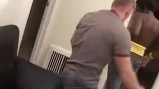 Amazing homemade Big Natural Tits, Interracial porn video