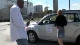 Fabulous amateur Blonde, Shaved xxx scene