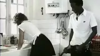 Exotic amateur Retro, Interracial porn clip