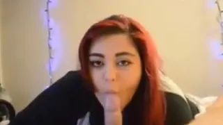 Red Fatty whit huge tits job BBWMX