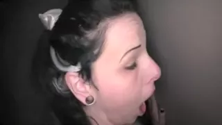 Amazing Brunette, Blowjob adult scene