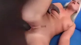 Horny Blonde, Big Dick porn scene