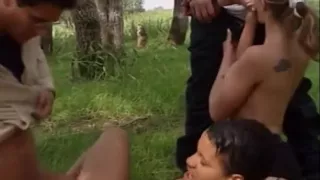 Incredible Group Sex, Outdoor adult video