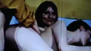 Haarige Muschi, Dreiersex, Vintagesex