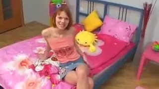 Crazy Redhead, Skinny porn movie