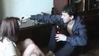 Russian mom Dina with her boy 2