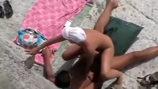 Hottest Hidden Cams, Beach adult scene