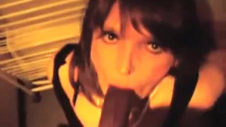 Amazing amateur Interracial, Brunette adult movie