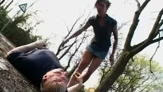 Horny homemade Femdom, BDSM adult movie