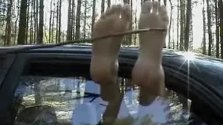 Exotic amateur Spanking, BDSM sex scene