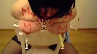 Best homemade Stockings, Solo Girl sex clip