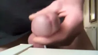 Bester hausgemachter schwuler Clip mit Masturbate, Sperma Tributes Szenen