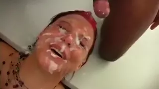 Amazing amateur Bukkake, Facial adult video