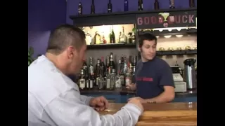 Happy hour time with red beverages