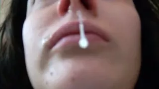 Exotic amateur Brunette, Close-up adult clip