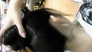 Horny homemade Fetish, Brunette porn scene