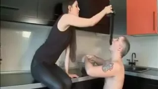 Crazy amateur Brunette, High Heels porn scene