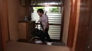 Big japanese tits in the bath