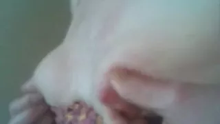 Horny homemade Nipples, Close-up sex clip