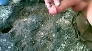 Crazy homemade shemale movie with Cumshot, Solo scenes