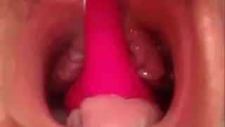 Pregnant and playing with pussy